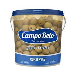 AZEITONA VERDE S/CAROÇO CAMPO BELO BALDE C/ 2KG