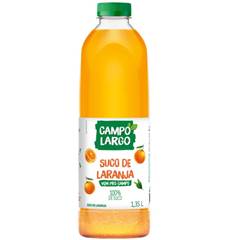 SUCO DE LARANJA INTEGRAL CAMPO LARGO PET 1,35L (KIT C/2)