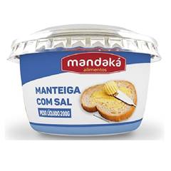 MANTEIGA COM SAL MANDAKÁ 200G