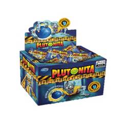 CHICLETE PLUTONITA MORDIDA DE ZUMBI DISPLAY C/ 40X4,5G