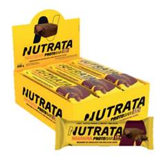 BARRA DE PROTEÍNA BROWNIE E DULCE DE LECHE HAVANNA NUTRATA DISPLAY C/ 9X70G