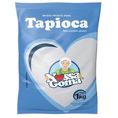 GOMA FRESCA PARA TAPIOCA NOSSA GOMA PACOTE 1 KG