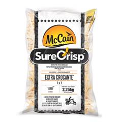BATATA PREFRITA SURECRISP 7MM PACOTE 2,25 KG