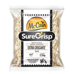 BATATA PREFRITA SURECRISP 9MM PACOTE 2,5 KG