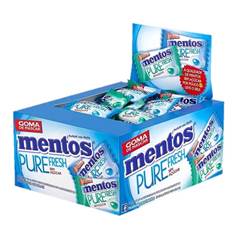 GOMA DE MASCAR MENTOS PURE FRUIT SORTIDA MNT/WINT MONO DISPLAY C/ 60X2G