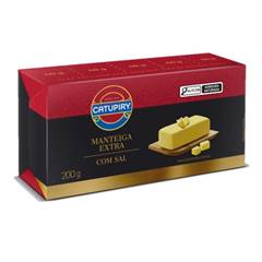 MANTEIGA EXTRA COM SAL CATUPIRY TABLETE 200G