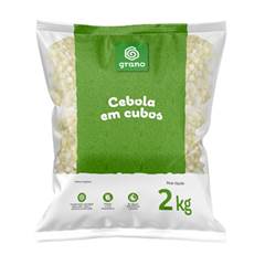 CEBOLA CUBOS GRANO PACOTE 2 KG