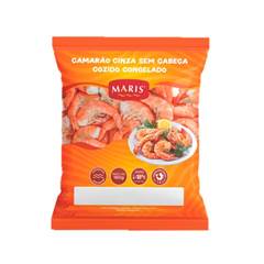 CAMARÃO P SEM CABEÇA COM CASCA 111/200 MARIS PACOTE 180G