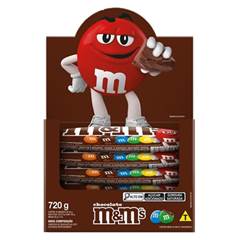 CHOCOLATE M&M´S AO LEITE DISPLAY C/ 18X40G