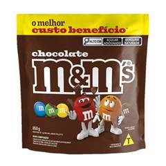 CHOCOLATE M&M´S AO LEITE PACOTE 850G