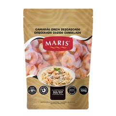 CAMARÃO G DESCASCADO COZIDO 36/40 MARIS PACOTE 300G