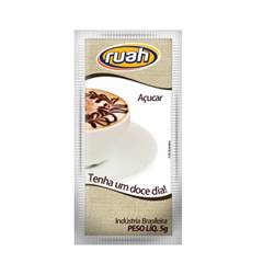 AÇUCAR SACHÊ RUAH CAIXA C/ 1000X5G