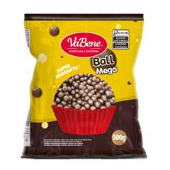CEREAL MEGA SABOR CHOCOLATE AO LEITE VABENE PACOTE 500G
