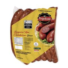 CALABRESA DEFUMADA FRIGOLESTE PACOTE C/ 2,5 KG