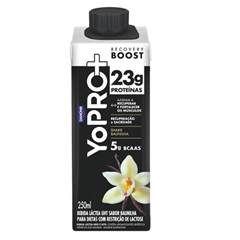BEBIDA LÁCTEA YOPRO UHT BAUNILHA 23G PROTEÍNAS 250ML
