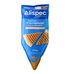 RECHEIO FORNEÁVEL DOCE DE LEITE ALISPEC 1,01KG