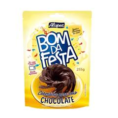 COBERTURA P/ BOLO CHOCOLATE ALISPEC POUCH 255G