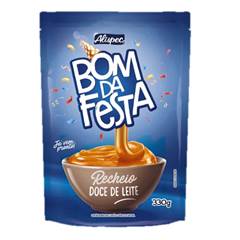 RECHEIO DOCE DE LEITE BOM DA FESTA ALISPEC POUCH 330G