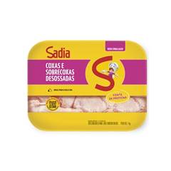 COXA E SOBRECOXA S/OSSO C/ PELE  SADIA BANDEJA 1 KG