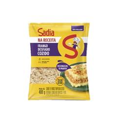 PEITO DE FRANGO DESFIADO TEMPERADO SADIA PACOTE 400G