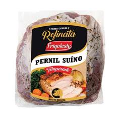 PERNIL SUÍNO SEM OSSO TEMPERADO FRIGOLESTE CAIXA C/ APROX. 13KG