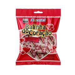 BALINHA CORACAO MORANGO FLORESTAL PACOTE 108G