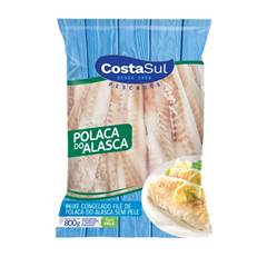 FILE DE POLACA DO ALASCA COSTA SUL PACOTE 800G