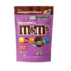 CHOCOLATE M&M`S BROWNIE POUCH 120G