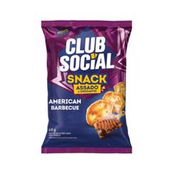 CLUB SOCIAL AMERICAN BARBECUE PACOTE 68G