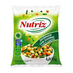 SELETA DE LEGUMES JARDINEIRA COM ERVILHAS NUTRIZ PACOTE 1,02KG