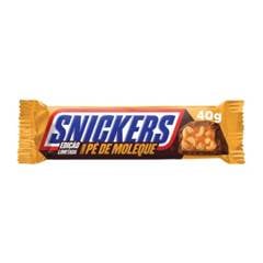 CHOCOLATE SNICKERS PÉ DE MOLEQUE DISPLAY C/ 20X40G