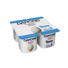 IOGURTE POLPA NATURAL INTEGRAL DANONE BANDEJA 340G (C/ 4X85G)