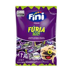 CHICLETE FINI FÚRIA ÁCIDA PACOTE 140G